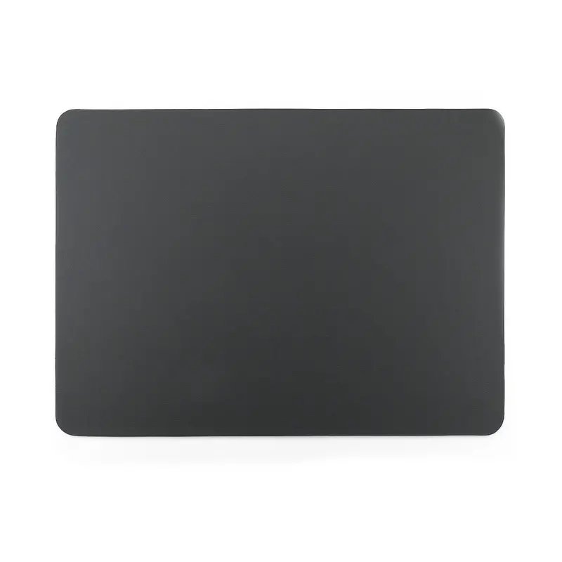 Togo-Style Faux Leather Placemats – Grey Set
