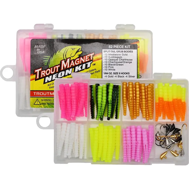 Trout Magnet Neon Glow Fishing Kit