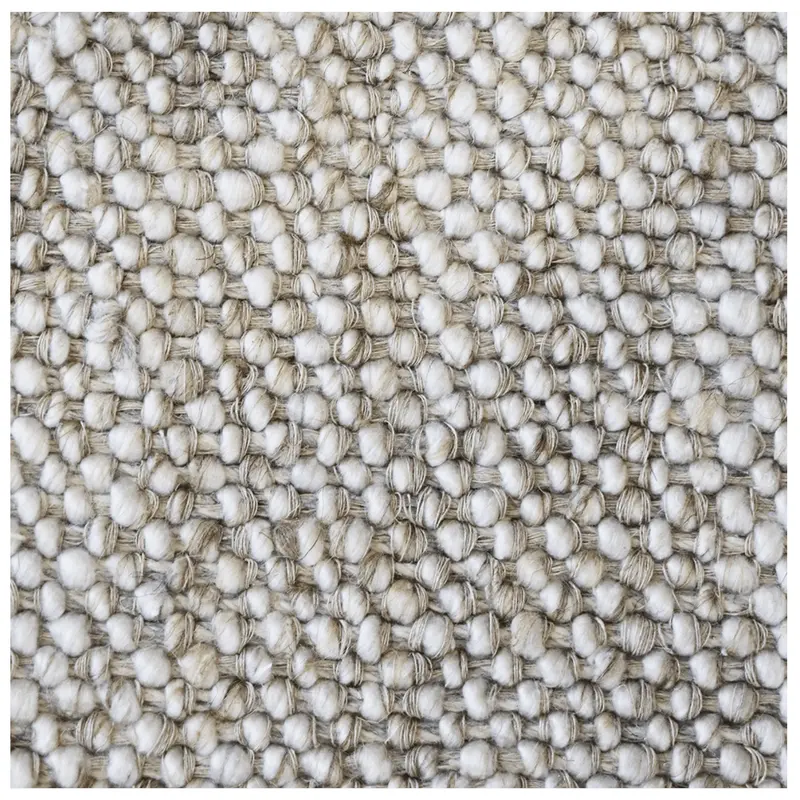 Ulster Textured Area Rug in Pure White