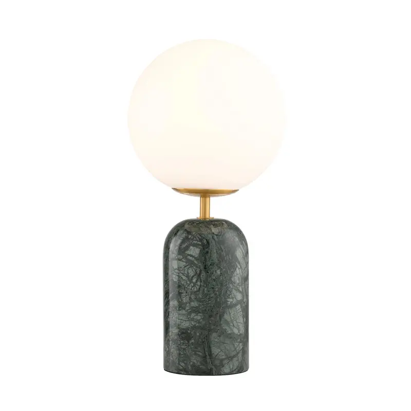 Verde Jade Marble Dorset Table Lamp Accent Light