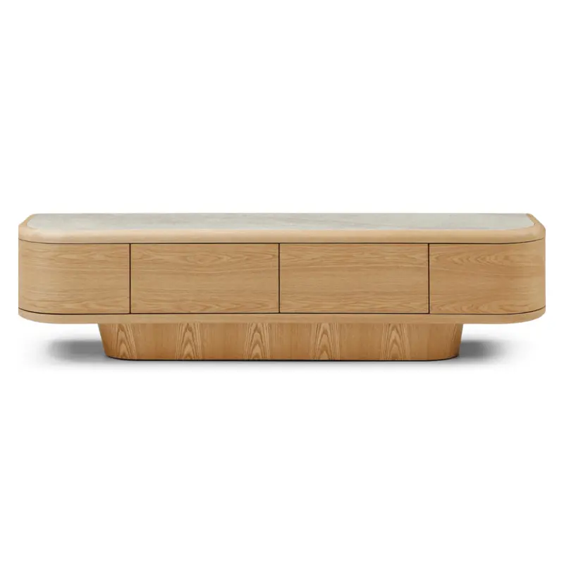 Wakasa Handcrafted Ceramic Entertainment Cabinet