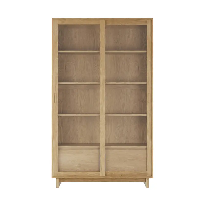 Wave-Inspired Storage Cabinet with Curved Silhouette
