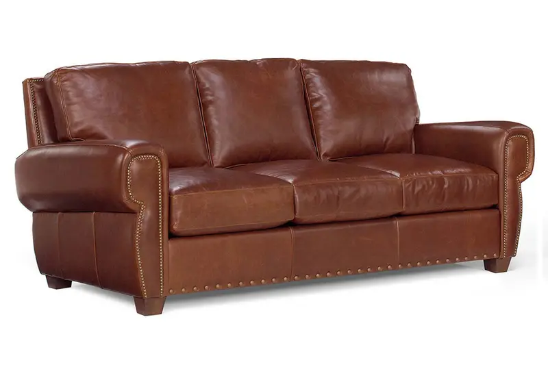 Weston Sofa Collection Featuring 8-Way Hand-Tied Construction and Pillow-Back Comfort
