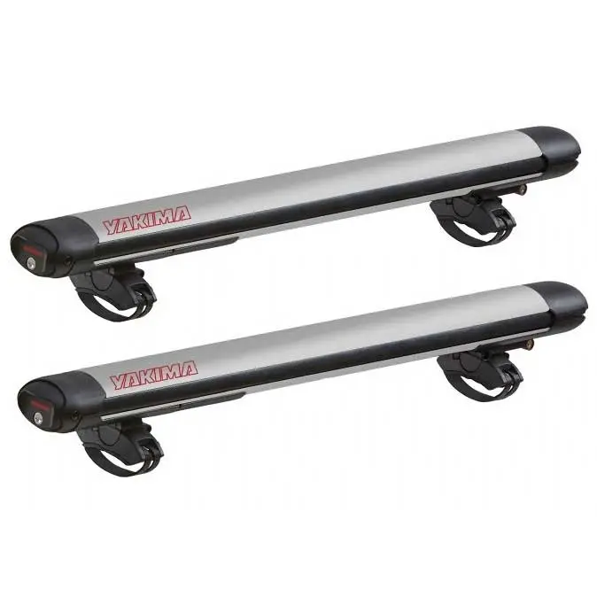 Yakima FatCat 6 EVO Silver Ski/Snowboard Rack – Holds Up to 6 Boards