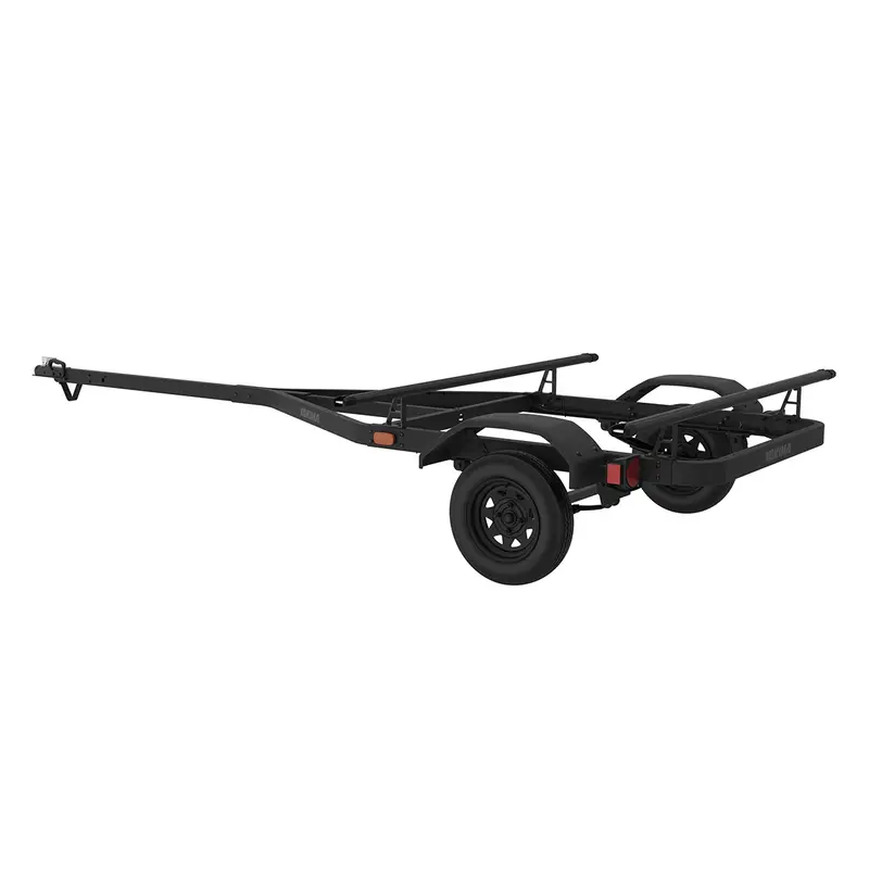 Yakima LowRider Steel Wheel Trailer with 78-Inch Heavy-Duty Crossbar