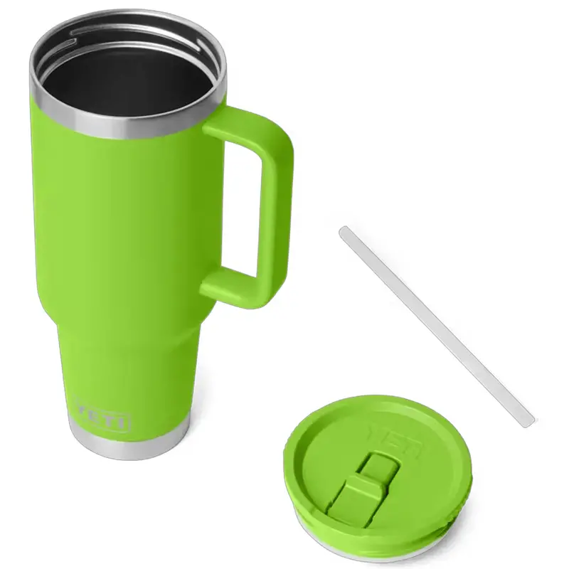Yeti Rambler 40 oz Travel Mug with Straw Lid