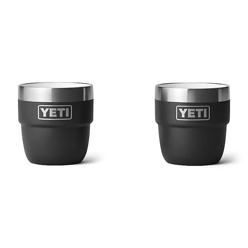 Yeti Rambler Espresso Cup – 4 oz Stackable Double-Wall Stainless Tumbler