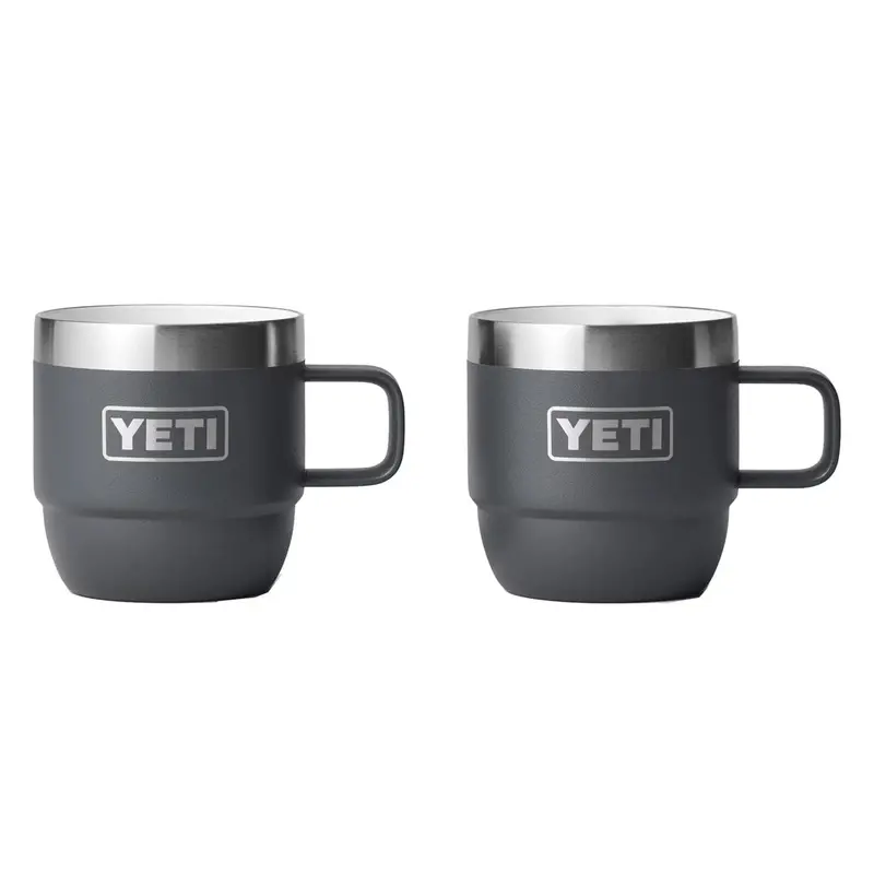 Yeti Rambler Stackable Mug – 6 oz Stainless Steel Travel Cup