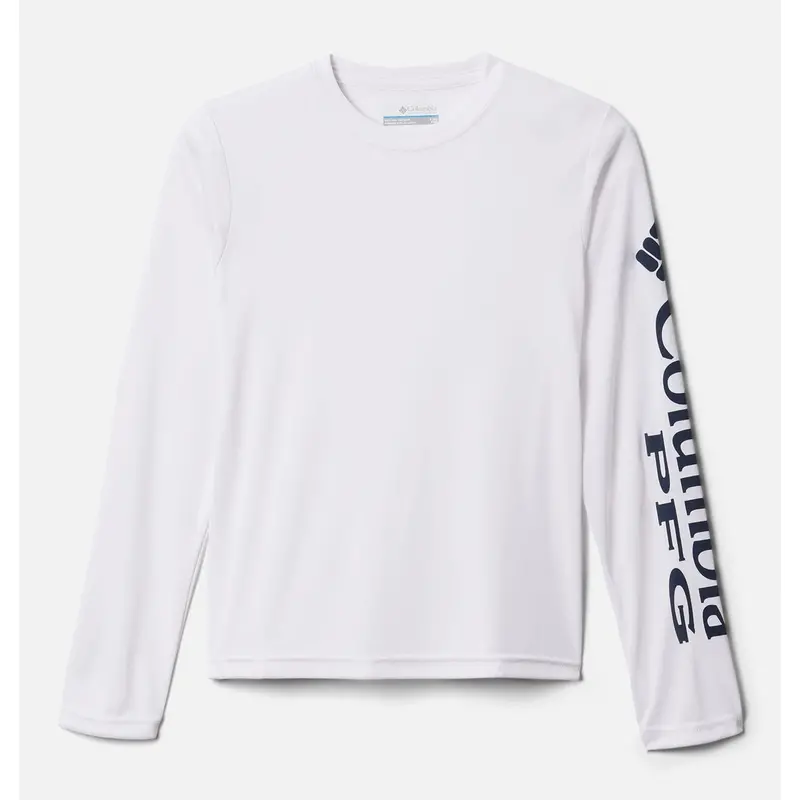 Youth Columbia Terminal Tackle Long-Sleeve Performance Tee