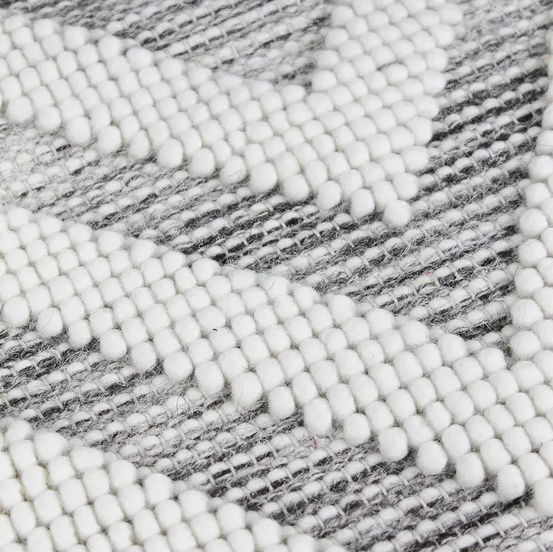 Zamora Wool Area Rug in Ivory