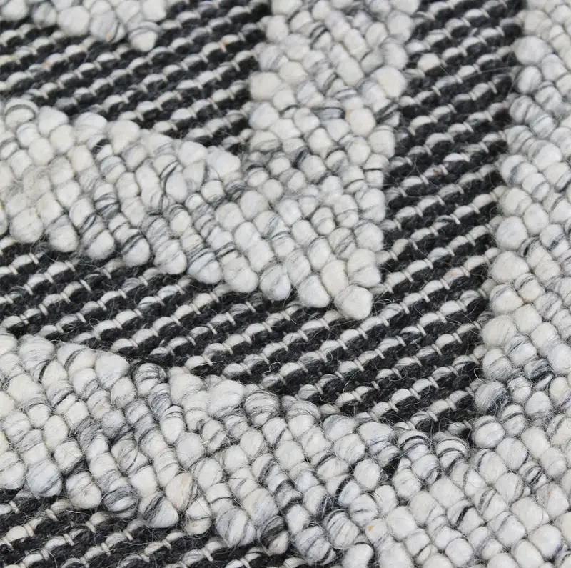 Zamora Wool Area Rug in Taupe