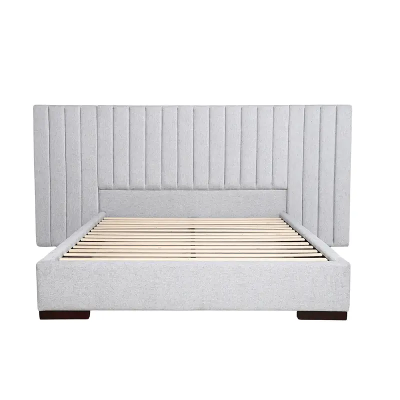 Zander Extended Bed Frame – Paloma Grey Finish