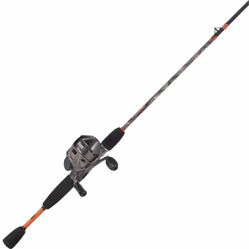 Zebco 33 Camo Spinning Rod – 6-Foot, Two-Piece Design