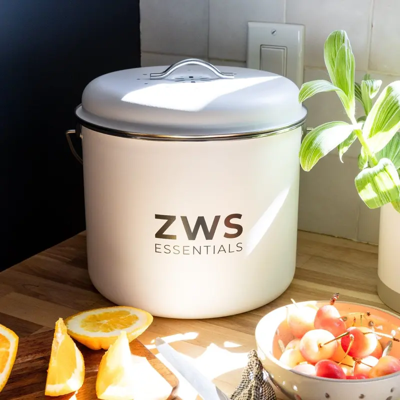 Zero Waste Countertop Compost Collector Bin