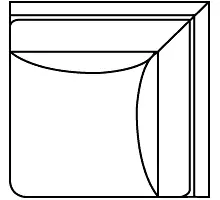 Zuri Modern Pit Corner Chair – L-Shaped Modular Lounge Element